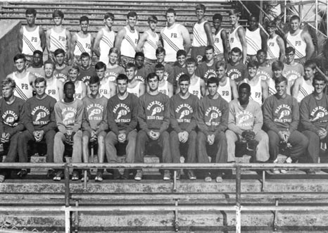Palm Beach High School 1967 track team
